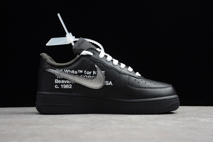 OW x MoMA x Nike Air Force 1 07 Low Black AV5210-001