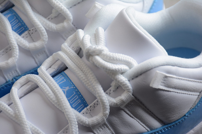 AIR JORDAN 11 RETRO LOW "CAROLINA 2017 RELEASE" mens 528895-106