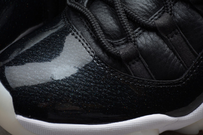 JORDAN 11 RETRO BP "72-10" black mens 378037-002